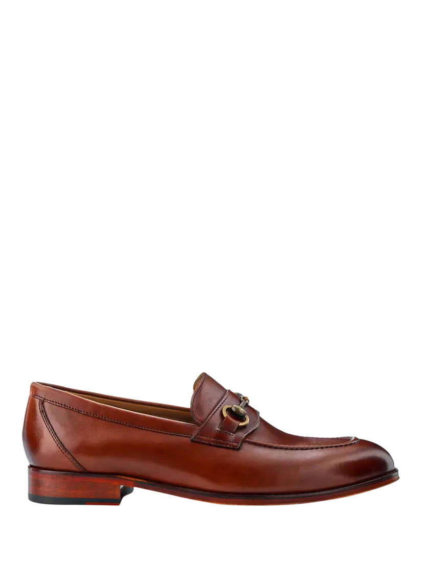 Замшевые лоферы Reece Jones Bootmaker, Chestnut