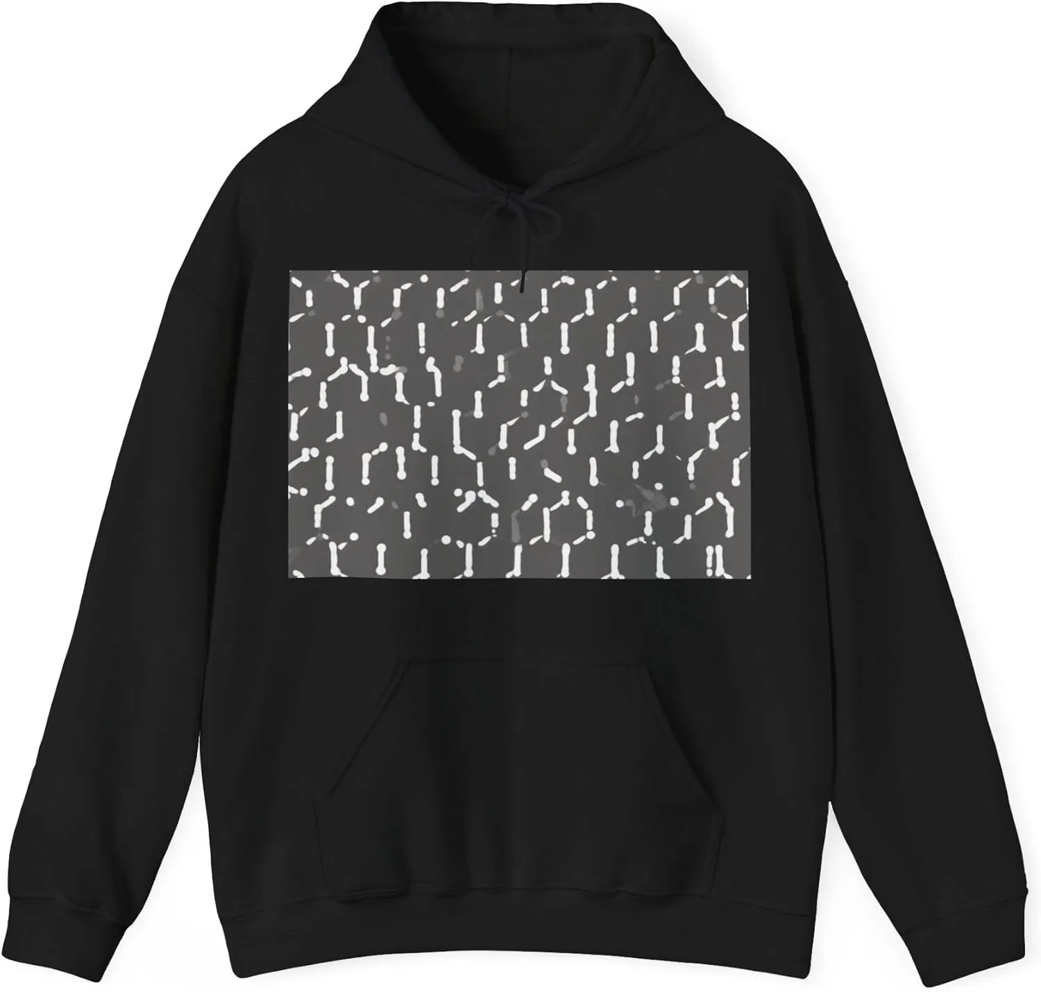 Худи с капюшоном, Heavy Blend, Black