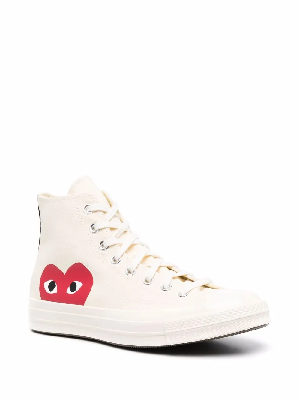 Кеды Chuck 70 из коллаборации с Converse Comme Des Garçons Play x Converse, нейтральный — фото 2