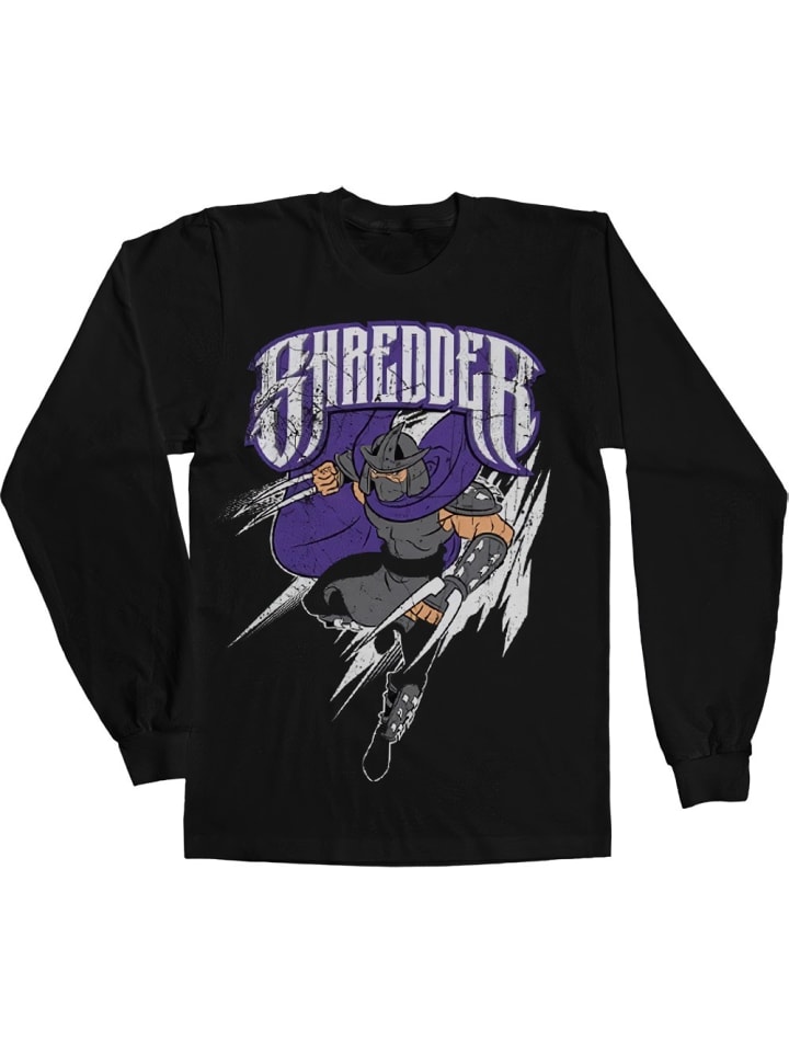 

Рубашка с длинным рукавом Teenage Mutant Ninja Turtles, черный