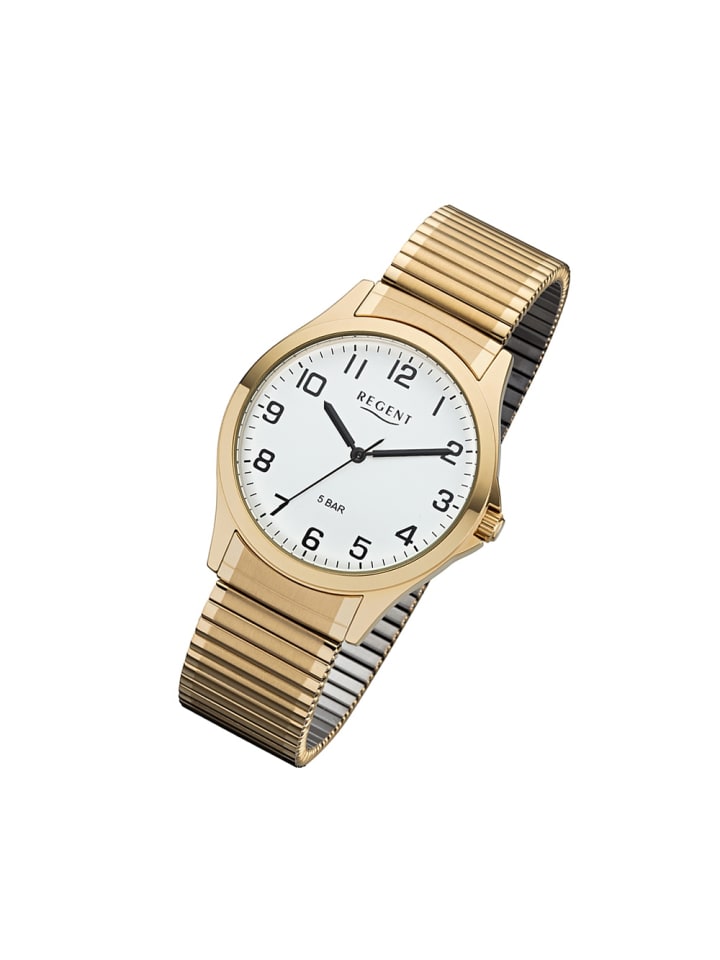 

Наручные часы Regent с браслетом, продеваемым через плечо, золото, средний размер (примерно 39 мм)