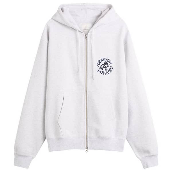 

Худи на молнии с изображением бегущего человека Gramicci, Heather Ash, Серый, Худи на молнии с изображением бегущего человека Gramicci, Heather Ash