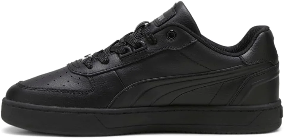 Мужские кроссовки PUMA Caven 2.0 Lux на шнуровке, повседневные - черные, черный — фото 3