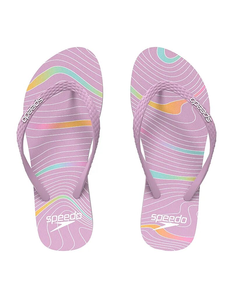 Шлёпанцы Speedo фиолетового цвета
