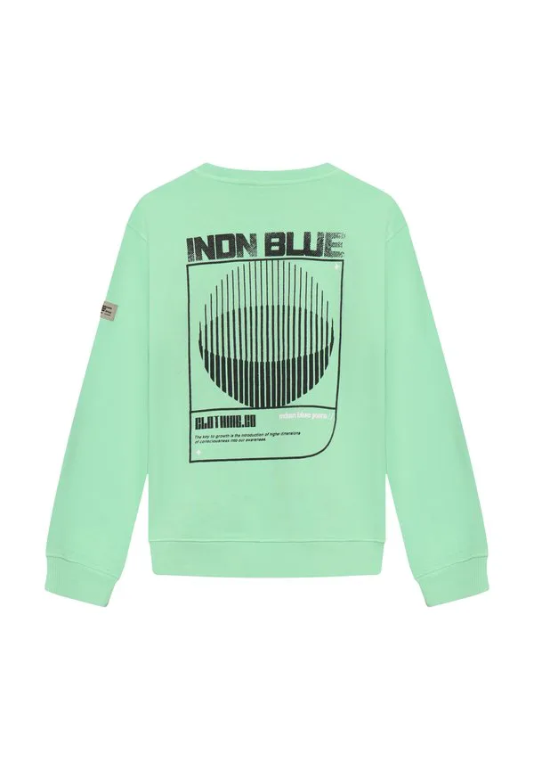 Инди-Толстовка Indian Blue Jeans, Fresh Green — фото 2
