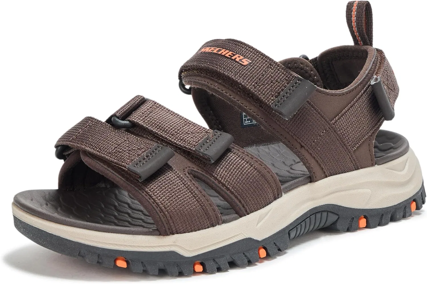 Сандалии мужские Skechers, шоколадный