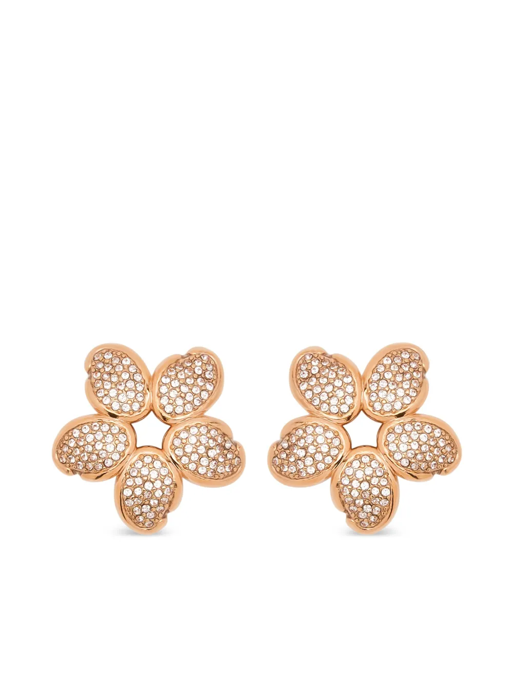 

Серьги с кристаллами Oscar de la Renta, розовый