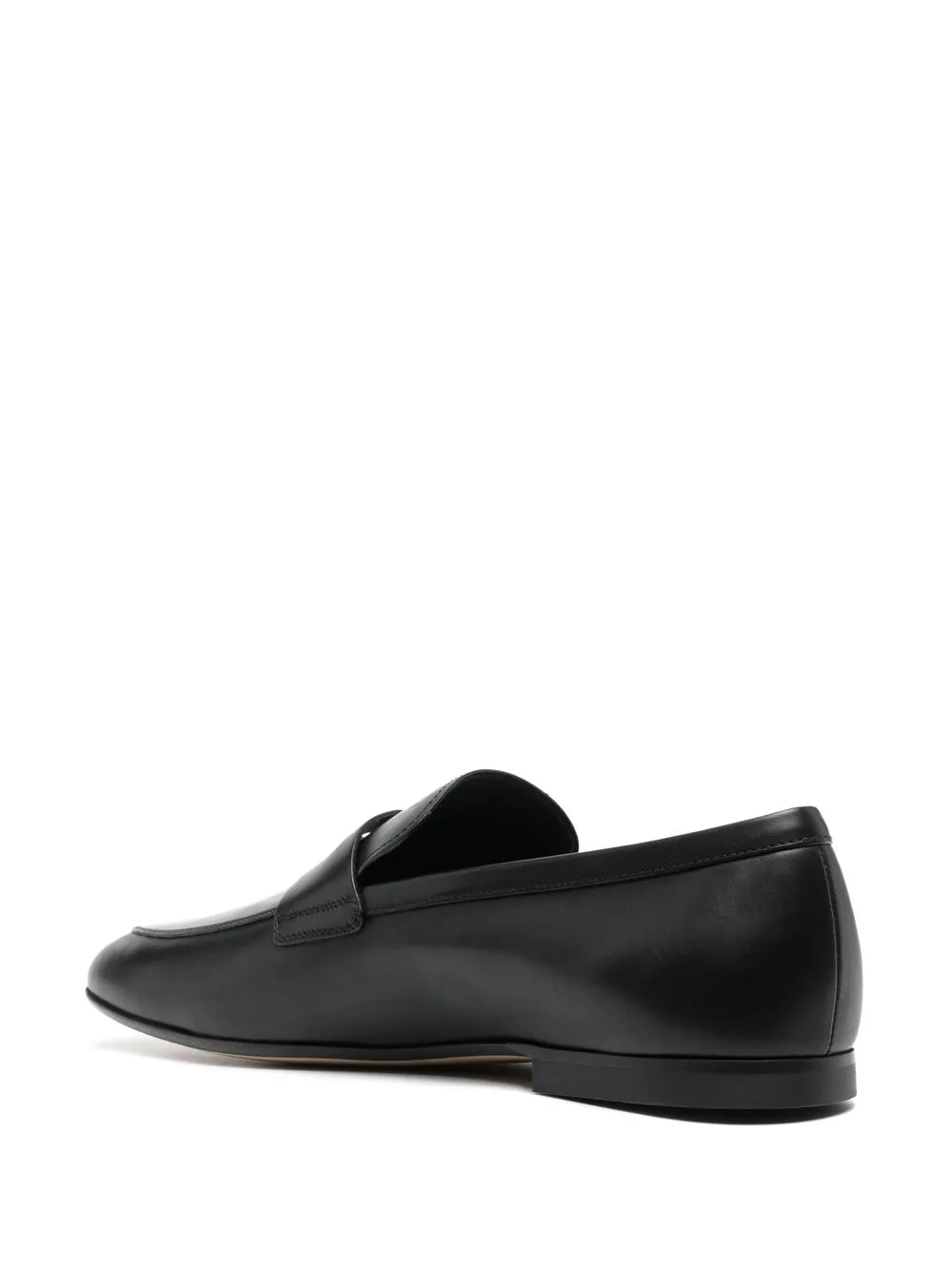 Лоферы с закругленным носком TOD'S, черный — фото 3