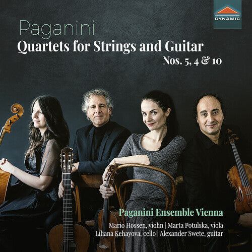 

CD диск Paganini / Paganini Ensemble Vienna: Quartets for Strings & Guitar Vol. 3