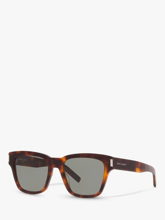 

Солнцезащитные очки sl 560 унисекс в d-образной оправе Yves Saint Laurent, цвет Havana/Grey