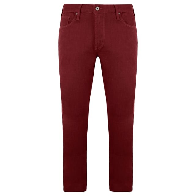

Emporio J06 облегающие мужские брюки с заниженной талией Armani, красный