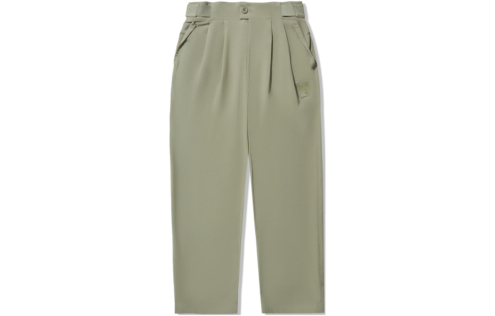 

Брюки Casual CHENGLONG,LIANMINGKUAN мужские Murky Olive Green LiNing, оливковый зеленый