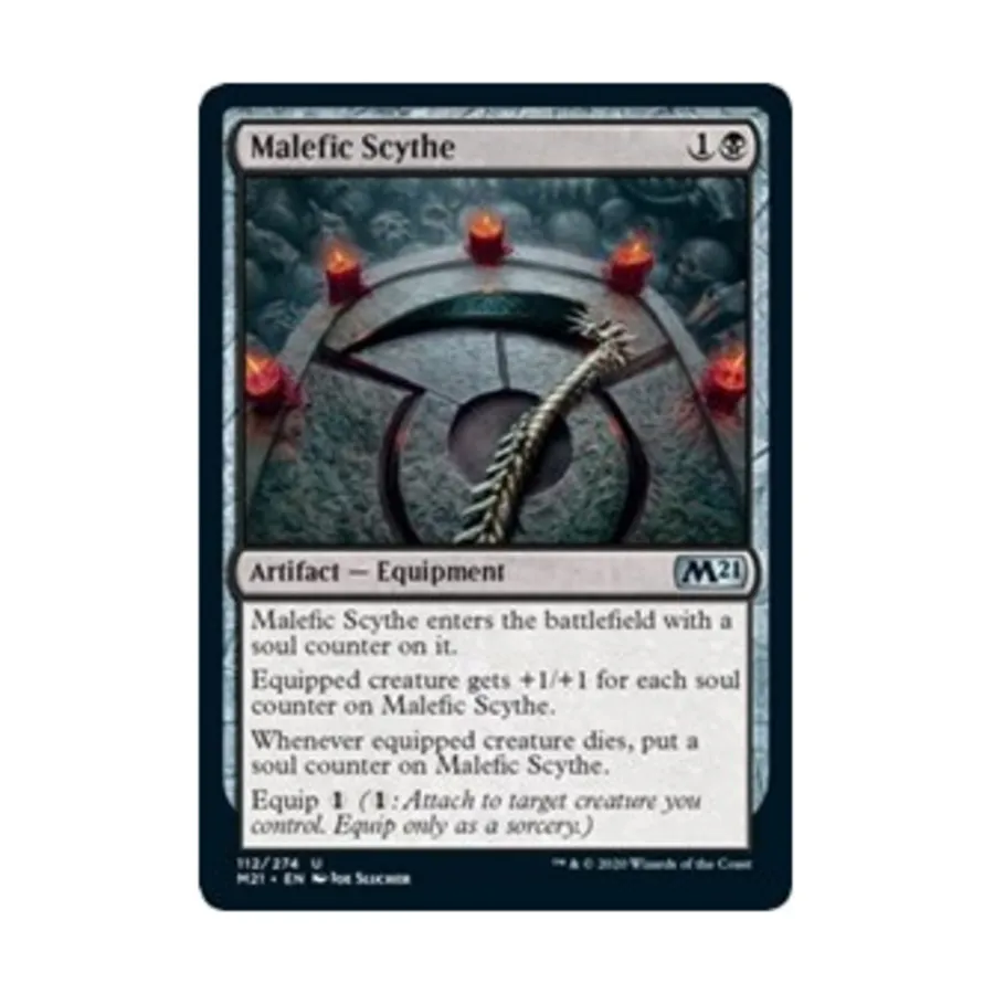 

CCG Зловещая коса (U), MTG - Core Set 2021