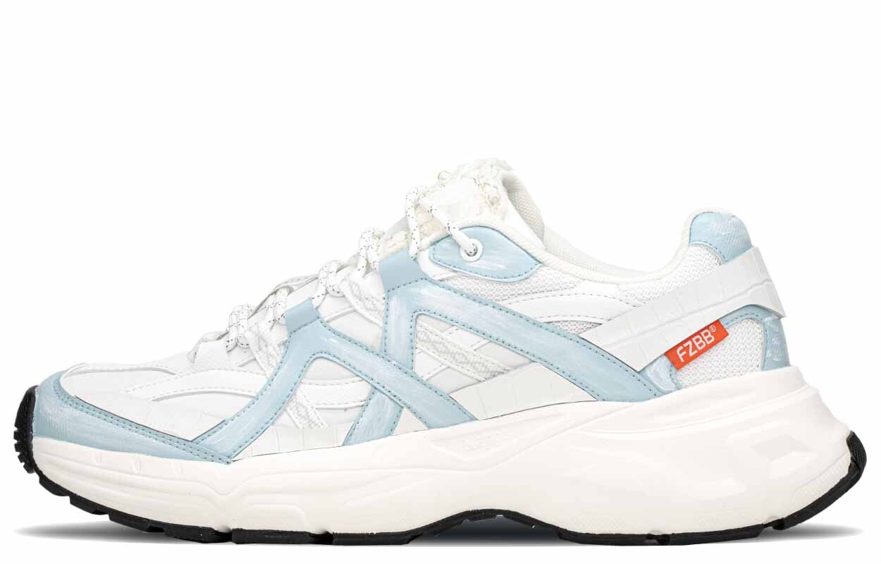 

Кроссовки Kappa Graffiti Chunky Sneakers Unisex Low-top White/blue, синий/белый