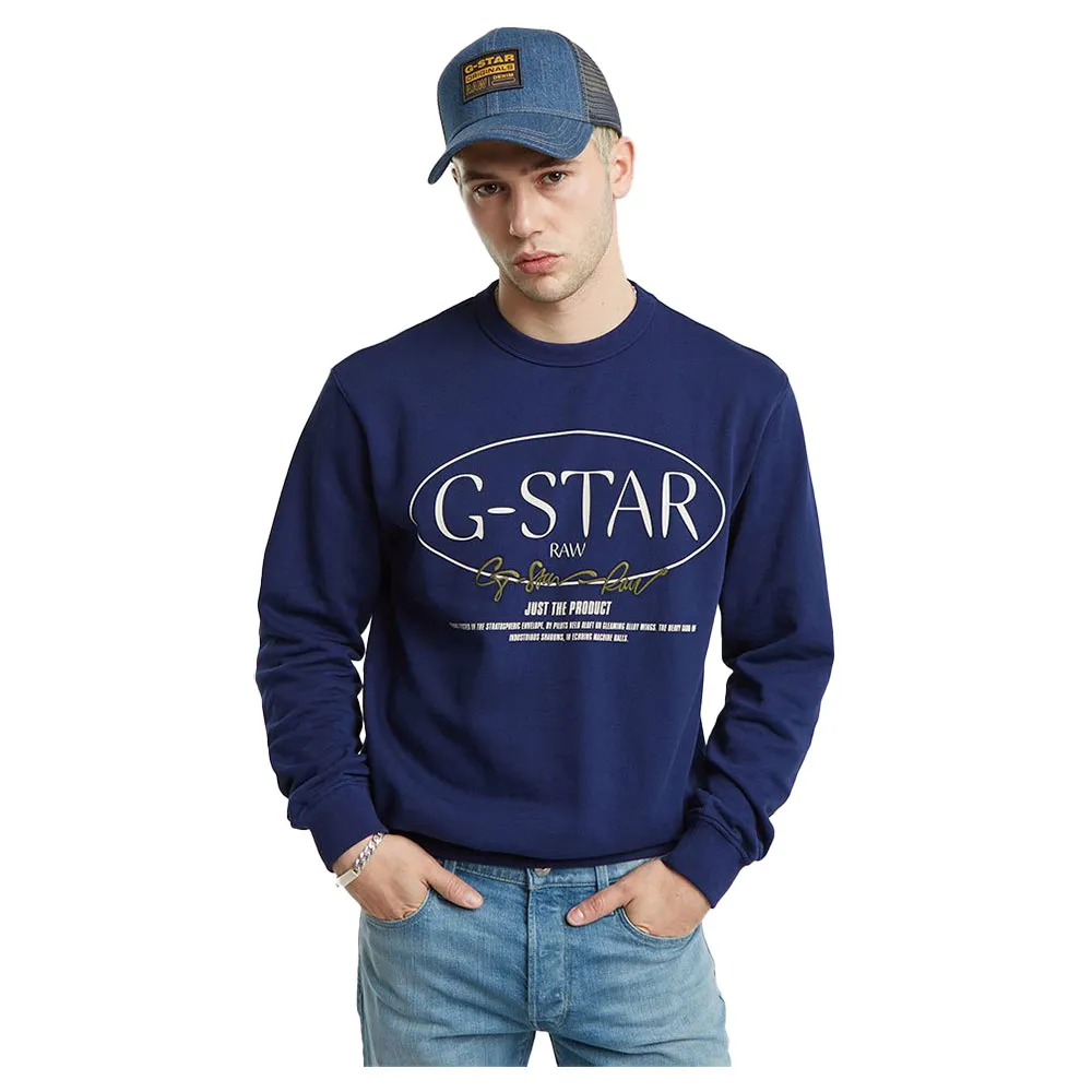 

Толстовка G-Star Circle, синий