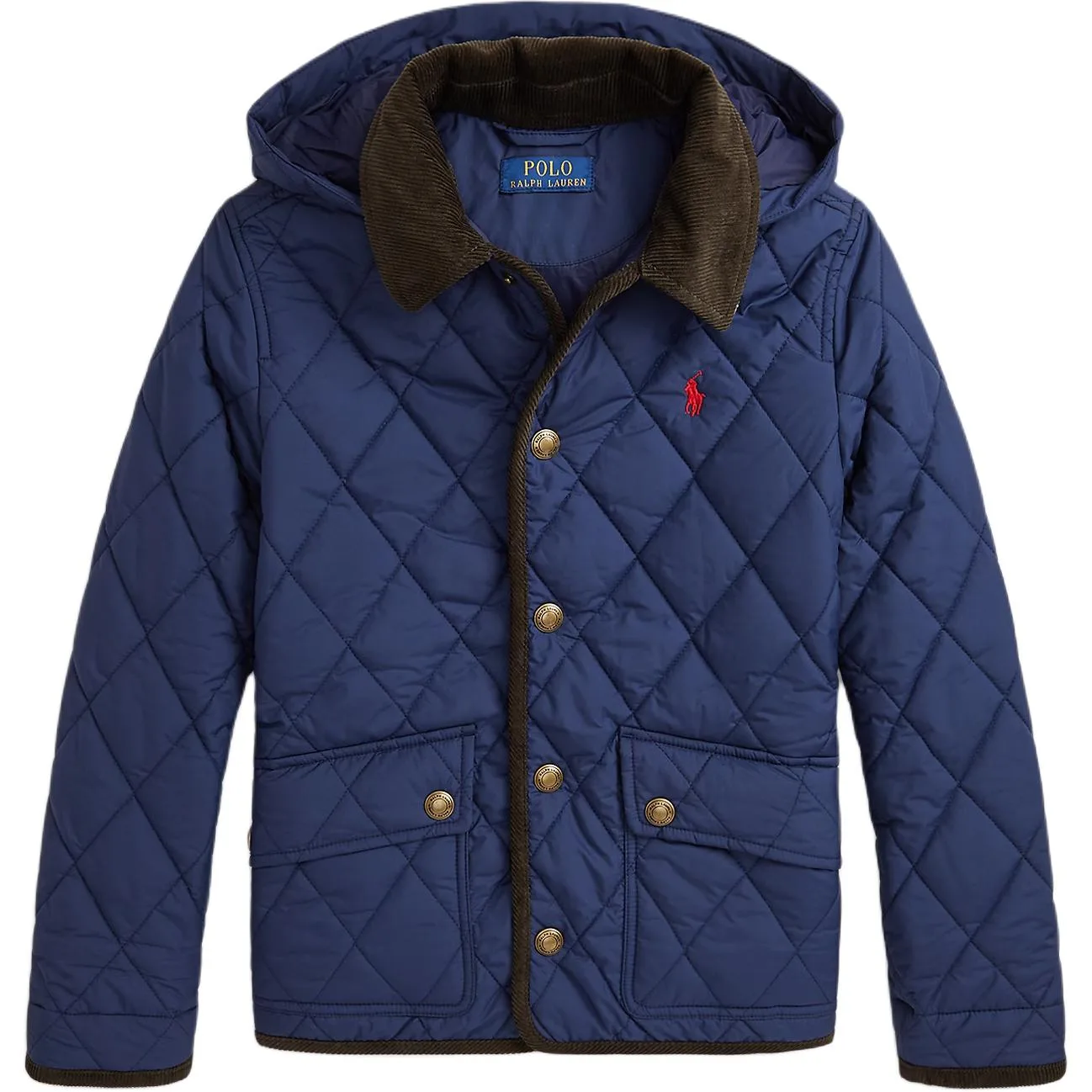 Polo Ralph Lauren Утепленная куртка FW25 Newport Marine Blue для подростков