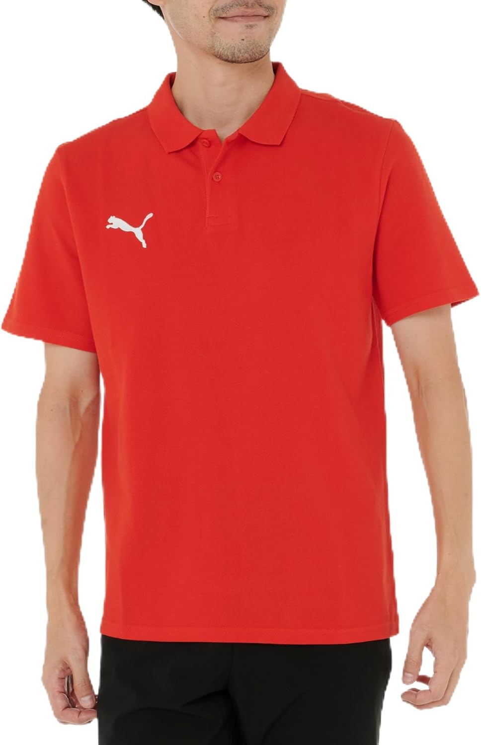 

Мужская повседневная рубашка-поло PUMA TeamGOAL (659385) для футбола, американского футбола, клубных и командных тренировок, красный