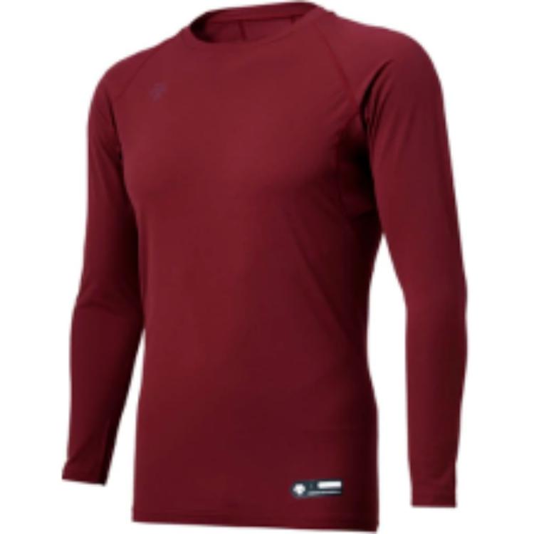 

Descente Мужская футболка темно-красного цвета, Красный, Descente Мужская футболка темно-красного цвета