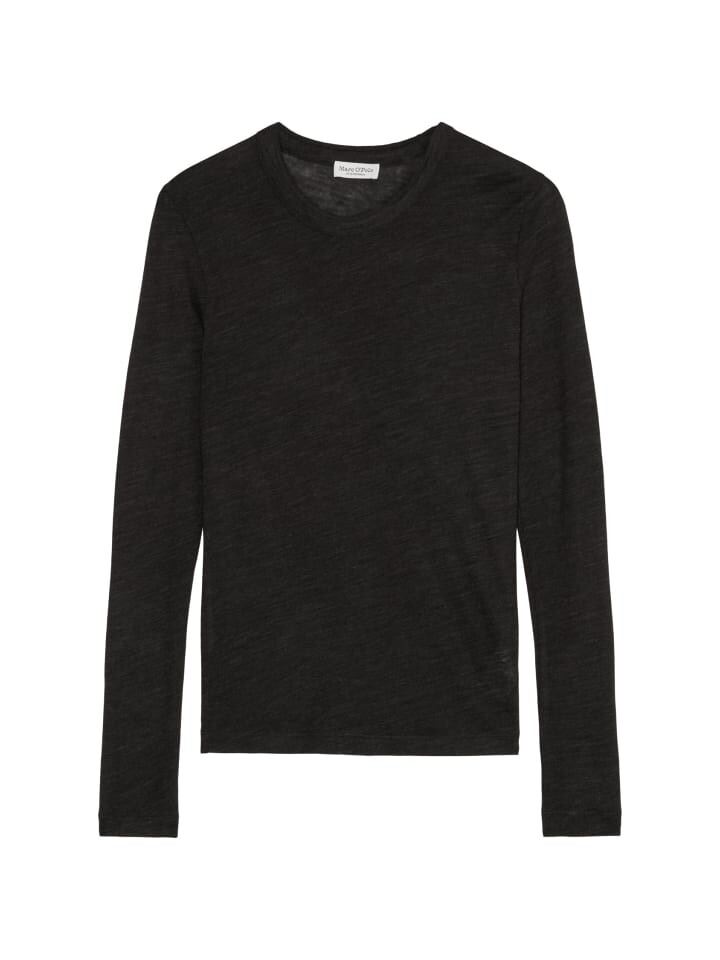 

Футболка Marc O'Polo Longsleeve slim, цвет dark slate melange