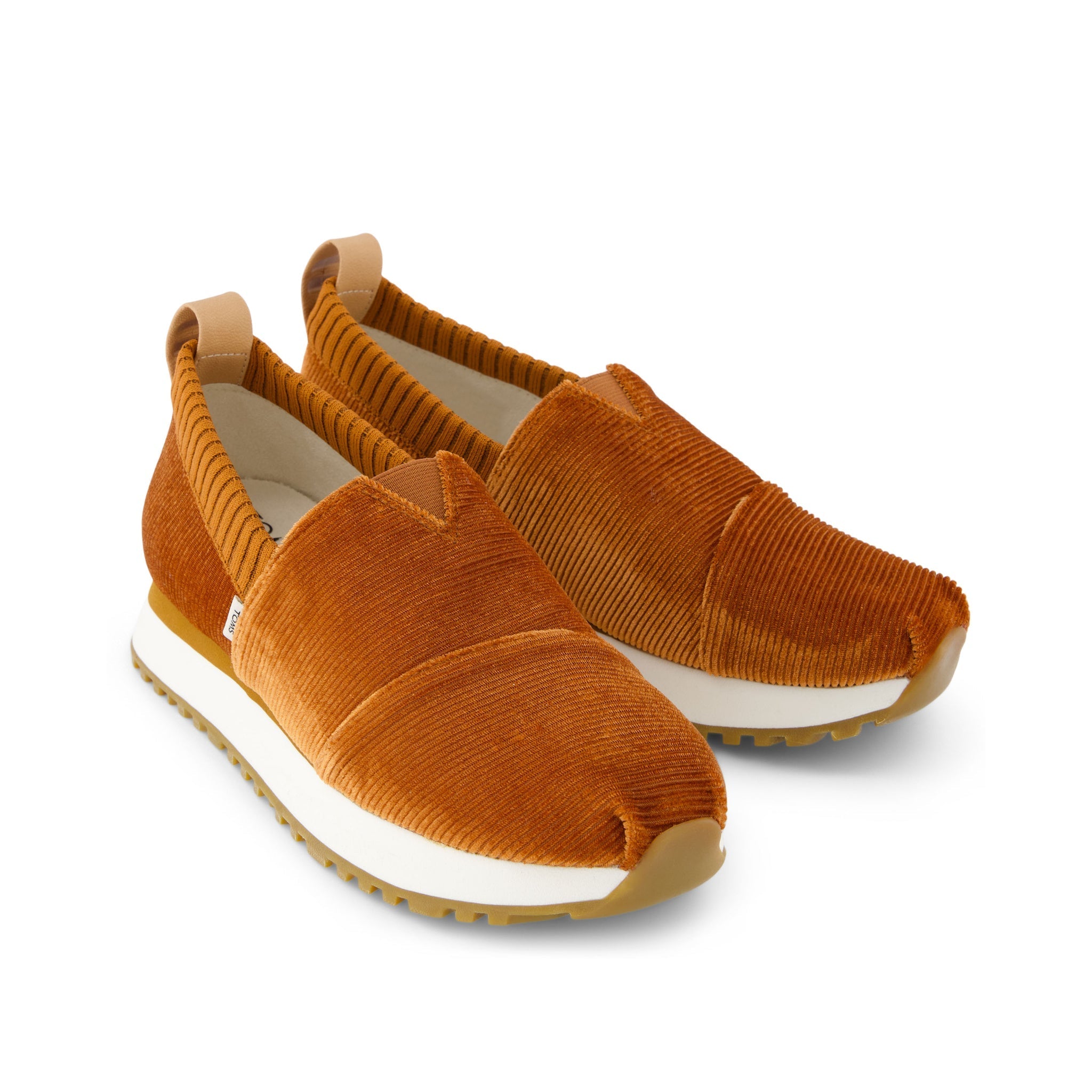 Коричневые вельветовые кроссовки Alpargata Resident 2.0 TOMS Shoes