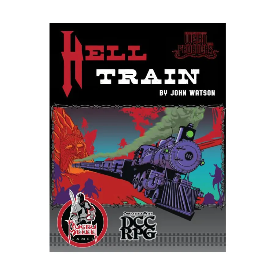 

Hell Train, Role Playing Games (Rugby Melee Games), мягкая обложка