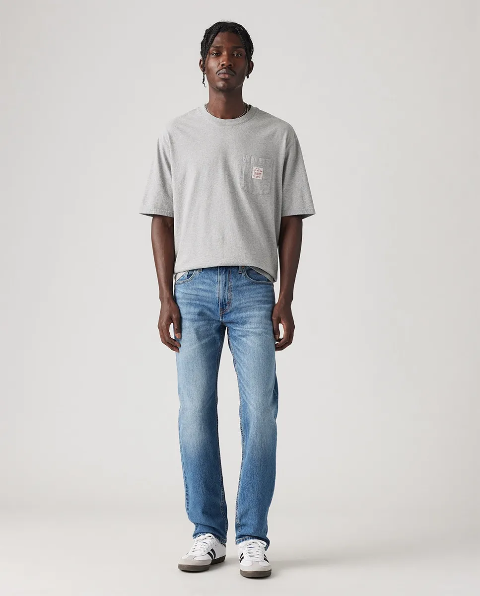 

Мужские зауженные эластичные джинсы 502 Levi's, тёмно-синий