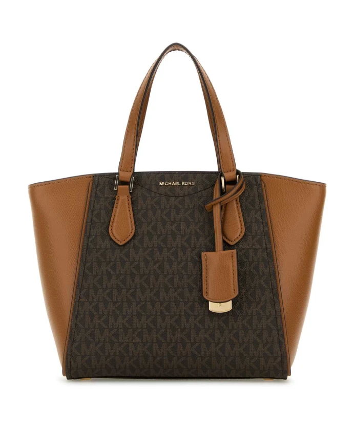 

Сумка Taryn из холщовой ткани с принтом Michael Kors, мультиколор