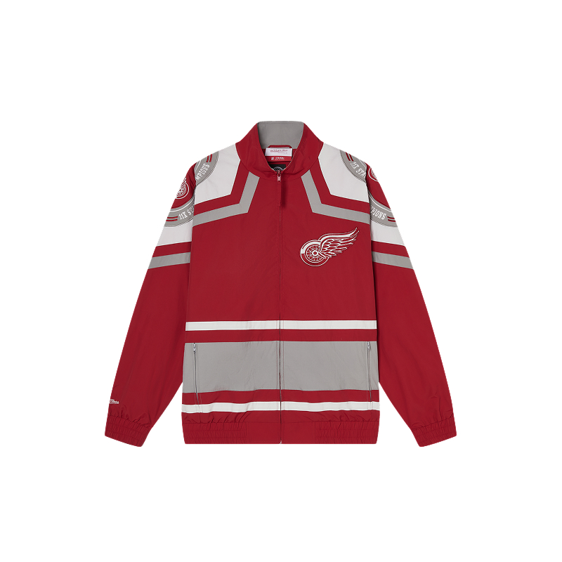 

Mitchell Ness Куртка Mitchell & Ness унисекс красная, Red (Detroit Red Wings)