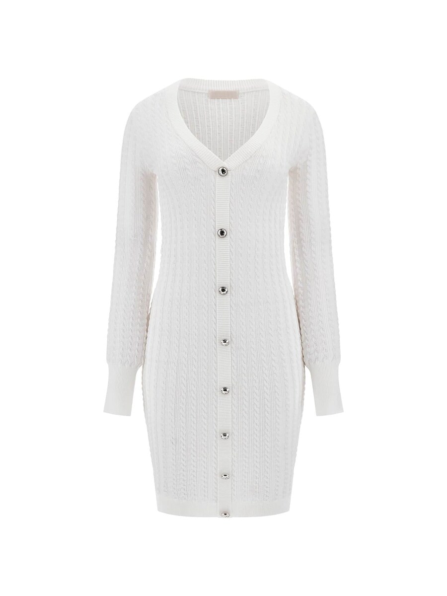 

Вязаное платье GUESS, белый