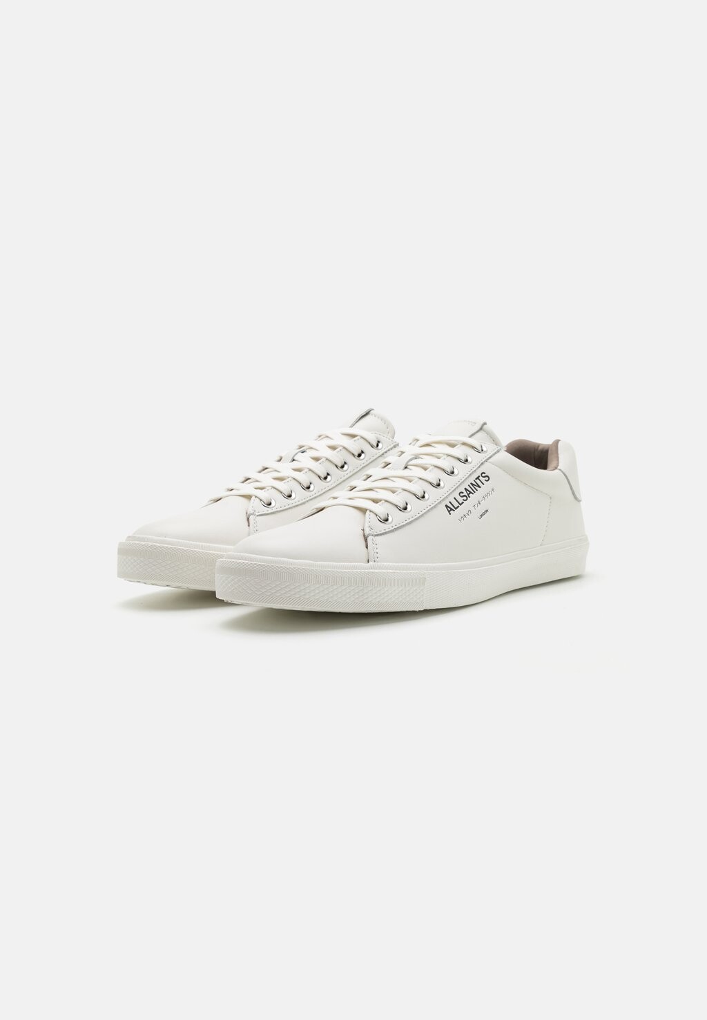 

Кроссовки на шнуровке UNDGRND LOW AllSaints, белый