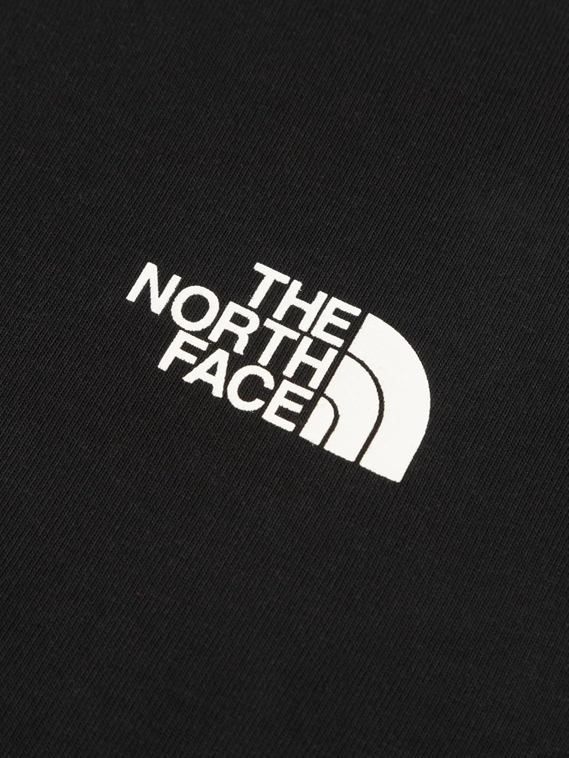 Детская футболка с коротким рукавом и квадратным логотипом THE NORTH FACE, унисекс, черный — фото 3