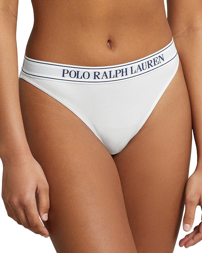 

Бикини с логотипом на поясе — 100% эксклюзив Polo Ralph Lauren