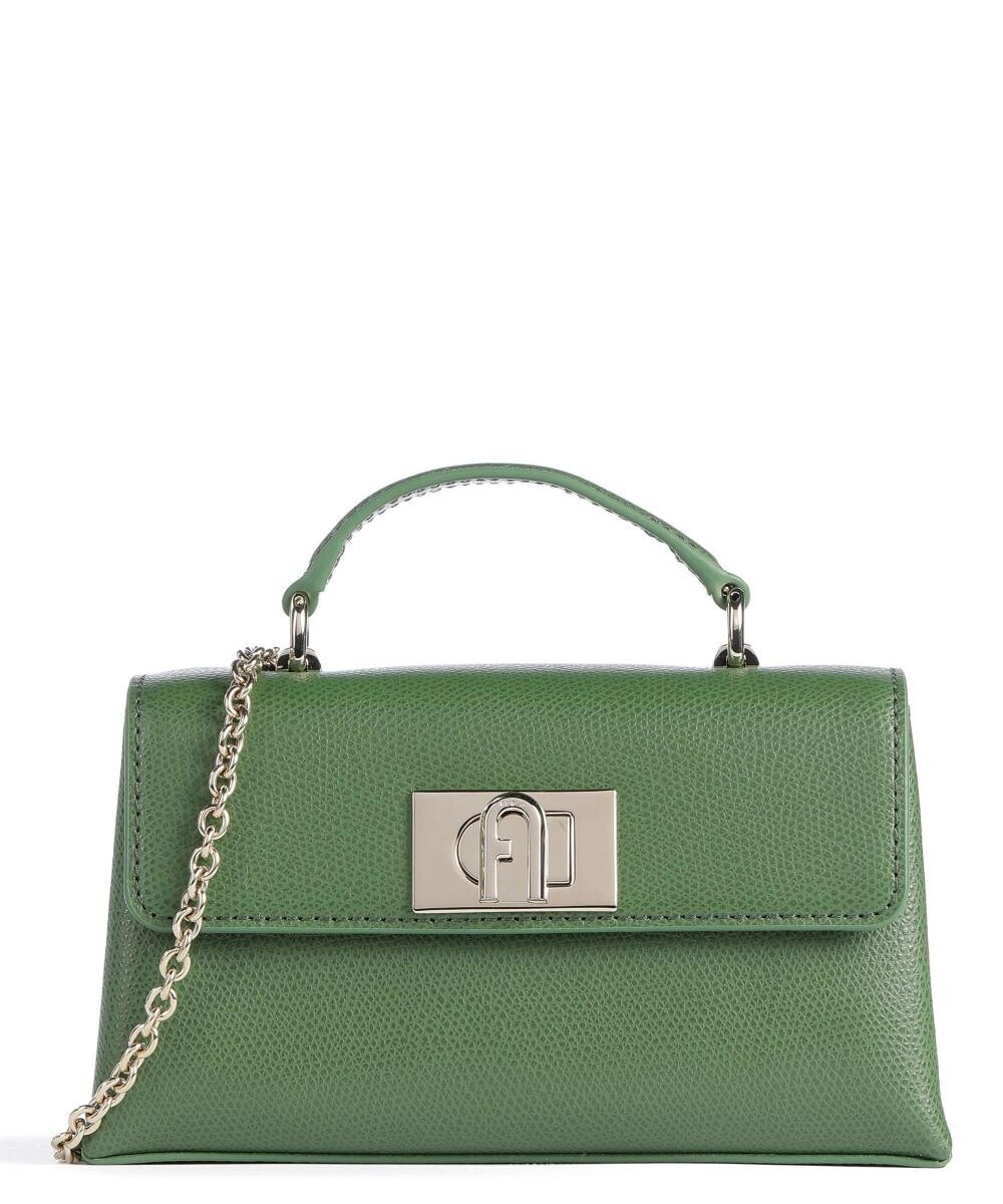 

Мини-Сумка на плечо 1927 из зерненой кожи Furla, зеленый