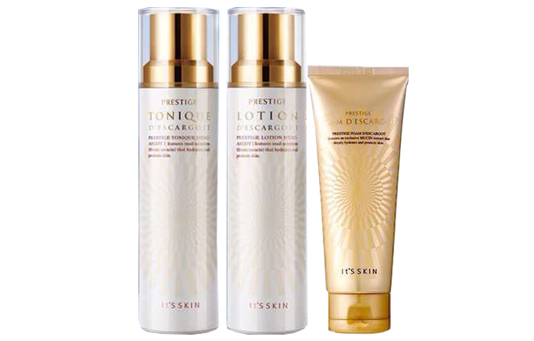 

YISI Snail Water молочко для умывания набор для ухода за кожей увлажняющий очищающий 3-предметный набор It'S SKIN