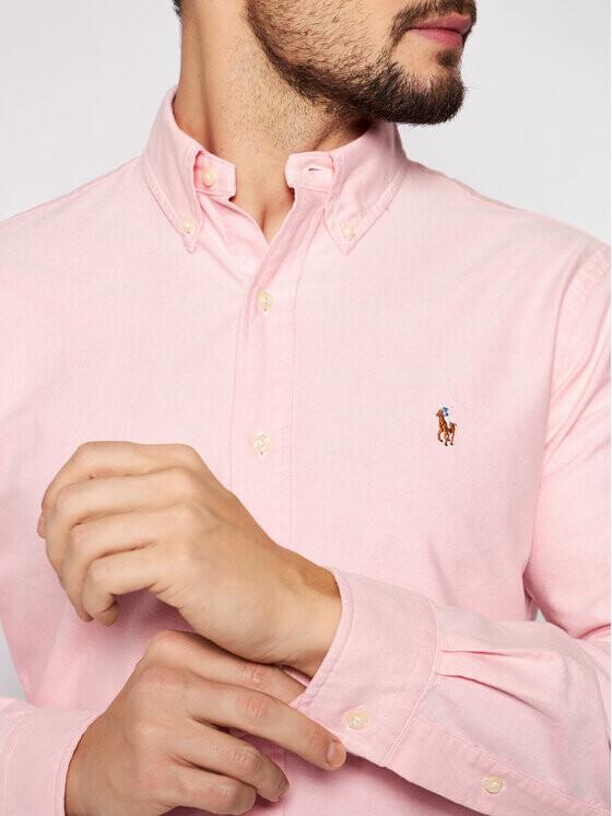 Рубашка по индивидуальному заказу Polo Ralph Lauren, розовый — фото 4