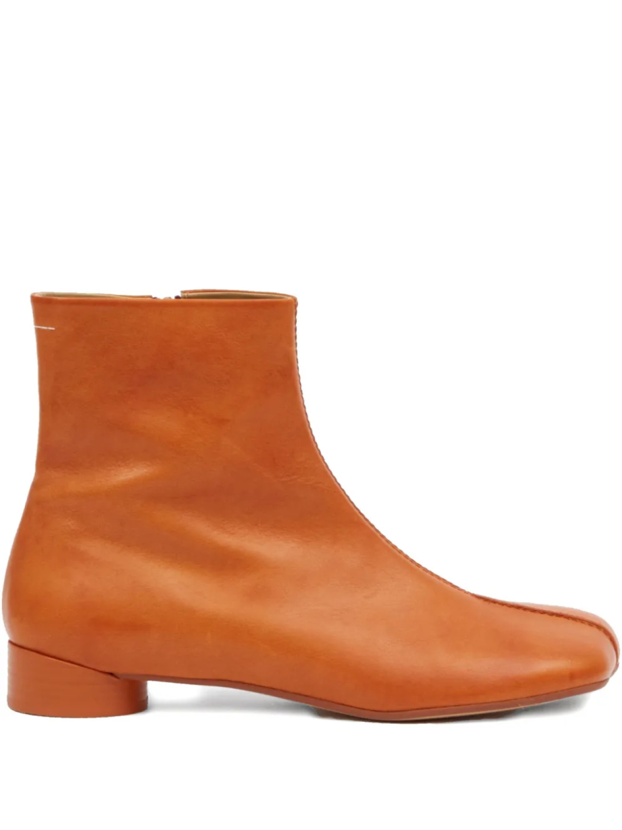 

MM6 Maison Margiela кожаные ботинки, коричневый