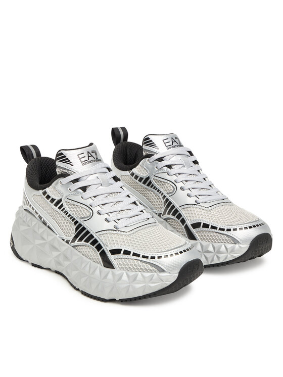 

Кроссовки X8X238 XK431 MZ163 Ea7 Emporio Armani, серебряный