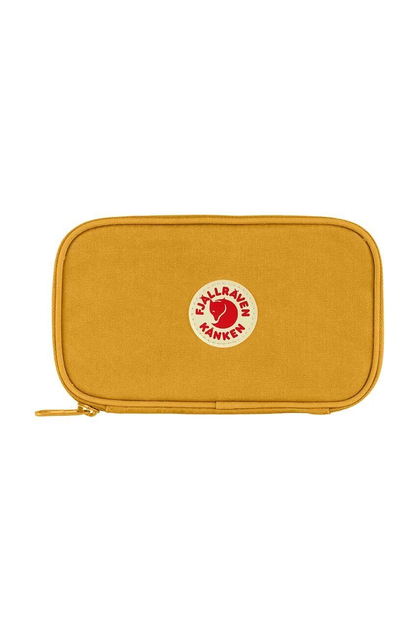 

Дорожный кошелек Fjallraven Kanken, желтый