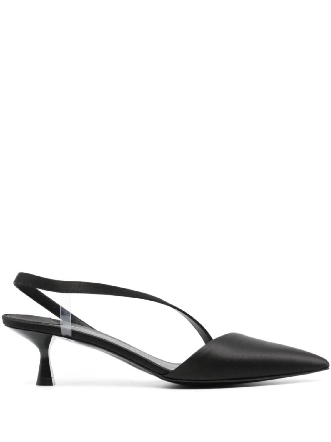 

Атласные туфли д'Орсе Stella Iconic Stella McCartney, черный