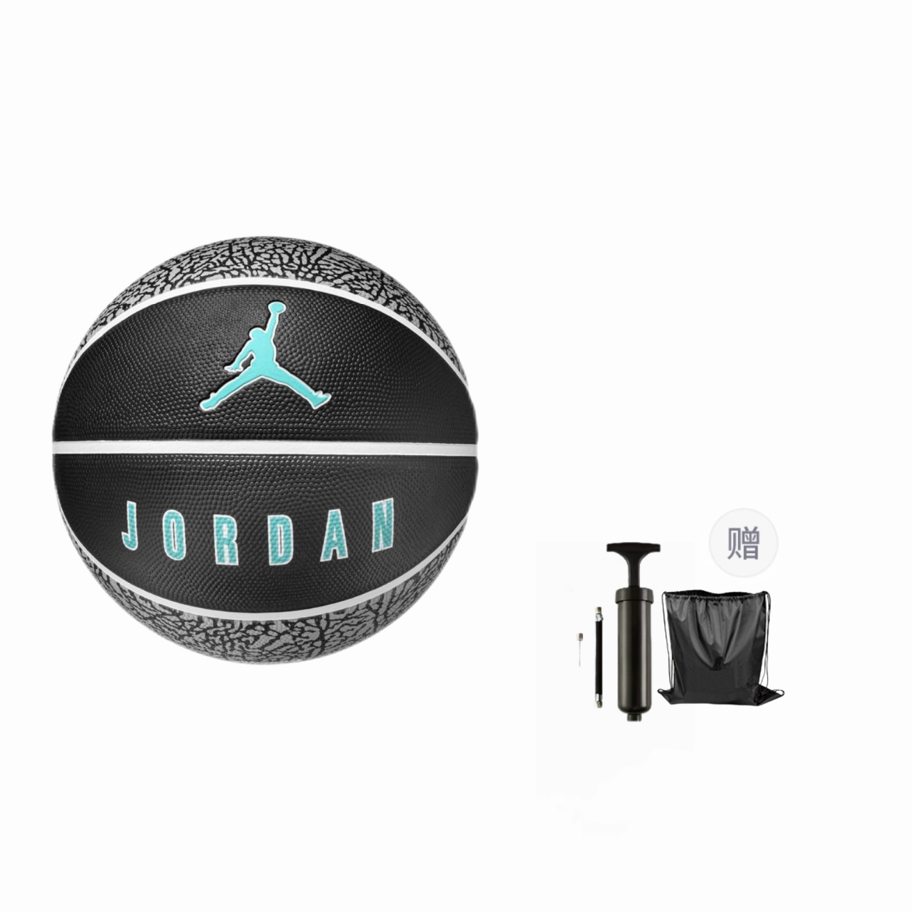 

Nike Искусственная кожа Баскетбольный мяч Black Gray Size 7 Тренировочный Unisex Китай