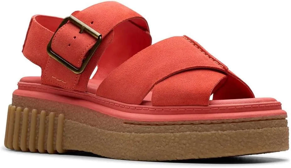 Женские сандалии Clarks Evamar Wish, Coral Suede