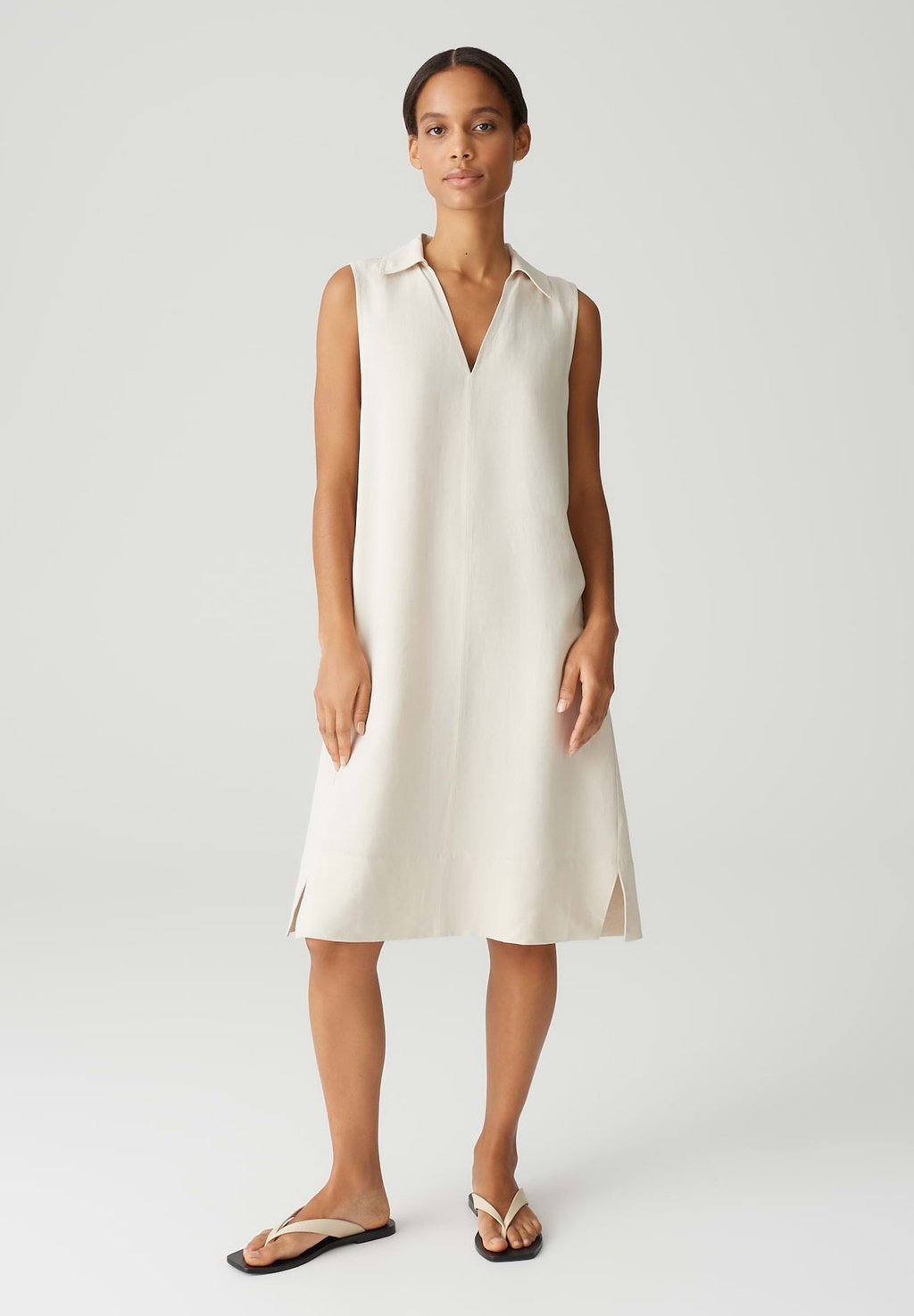 

Повседневное платье RELAXED FIT MIDI OPUS, бежевый