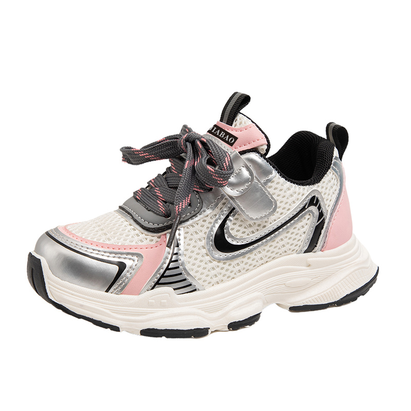 

Кроссовки для бега с низким верхом, амортизирующие, устойчивые к истиранию и дышащие. Yi Jiabao, розовый