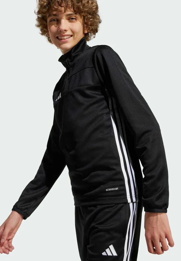 Футболка с длинными рукавами tiro 25 essentials Adidas Performance, Black White — фото 4