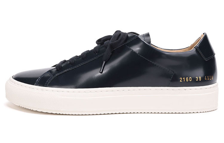 

Низкие мужские кроссовки для скейтбординга, цвет морской волны COMMON PROJECTS, Original Shoe Box Included