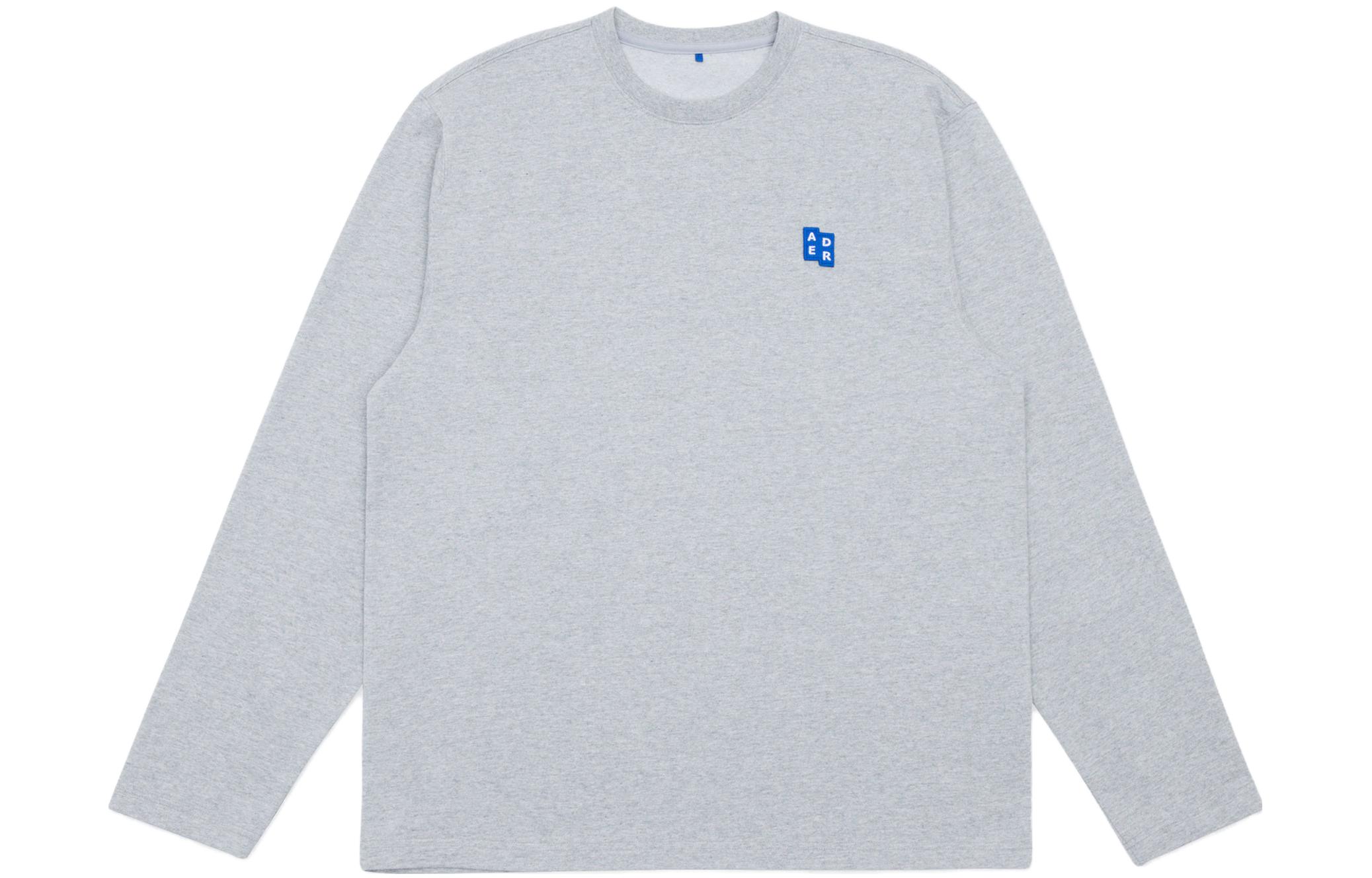 

Футболка из хлопка с аппликацией в стиле Tetris ADER ERROR, серый