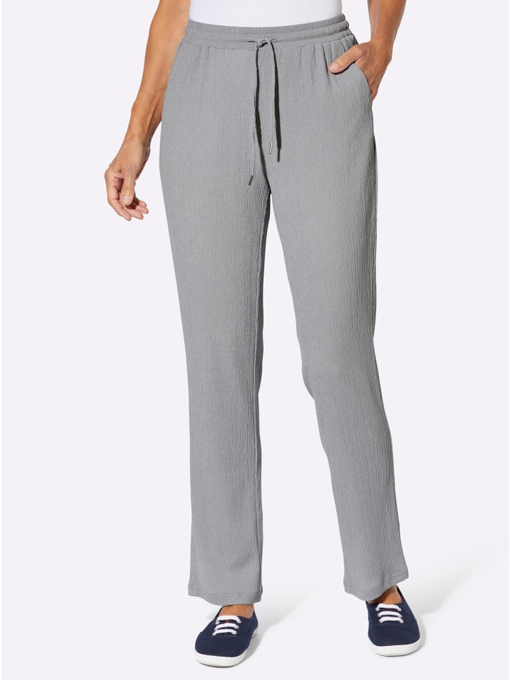 

Sieh an! Брюки без шнуровки, каменного серого цвета