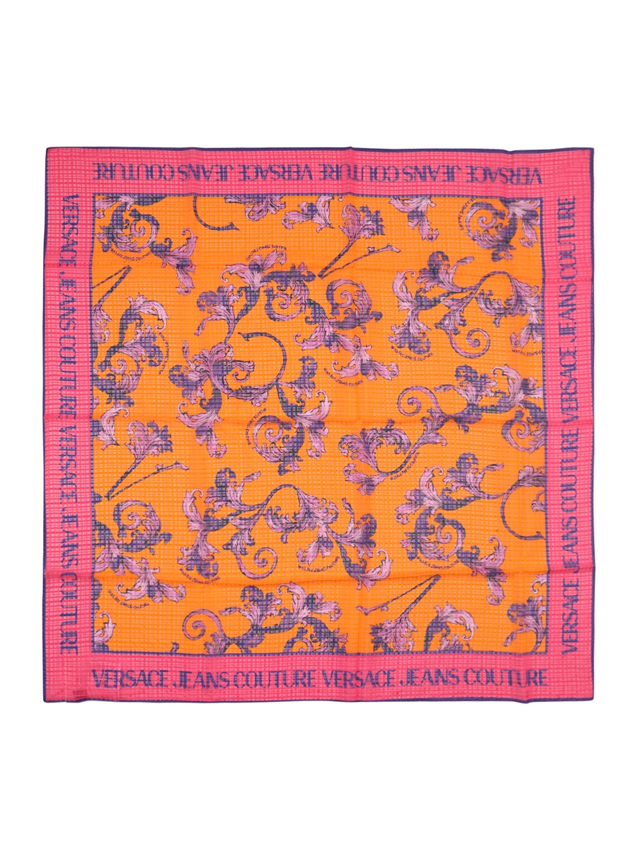 

Платок Versace Jeans Couture, розовый