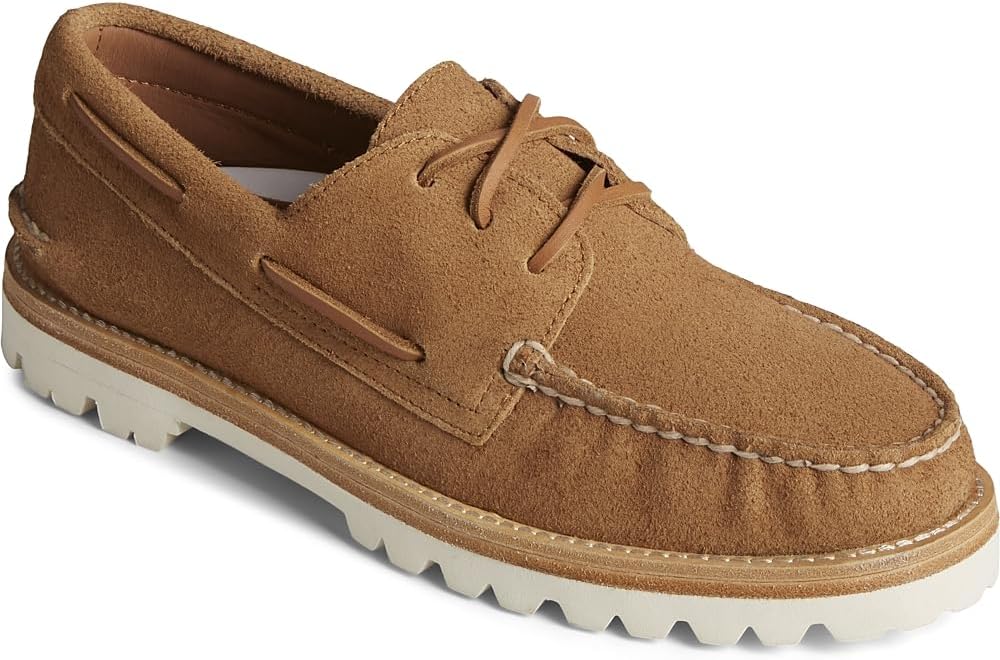 Унисекс Sperry, оригинальные взрослые лодочные туфли с 3 отверстиями на подошве Vibram, бежевый — фото 3