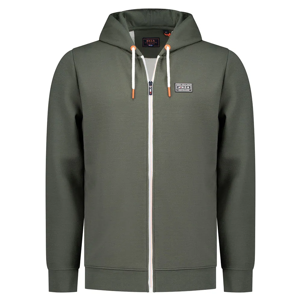 

Толстовка Nza New Zealand Julian full zip, зеленый
